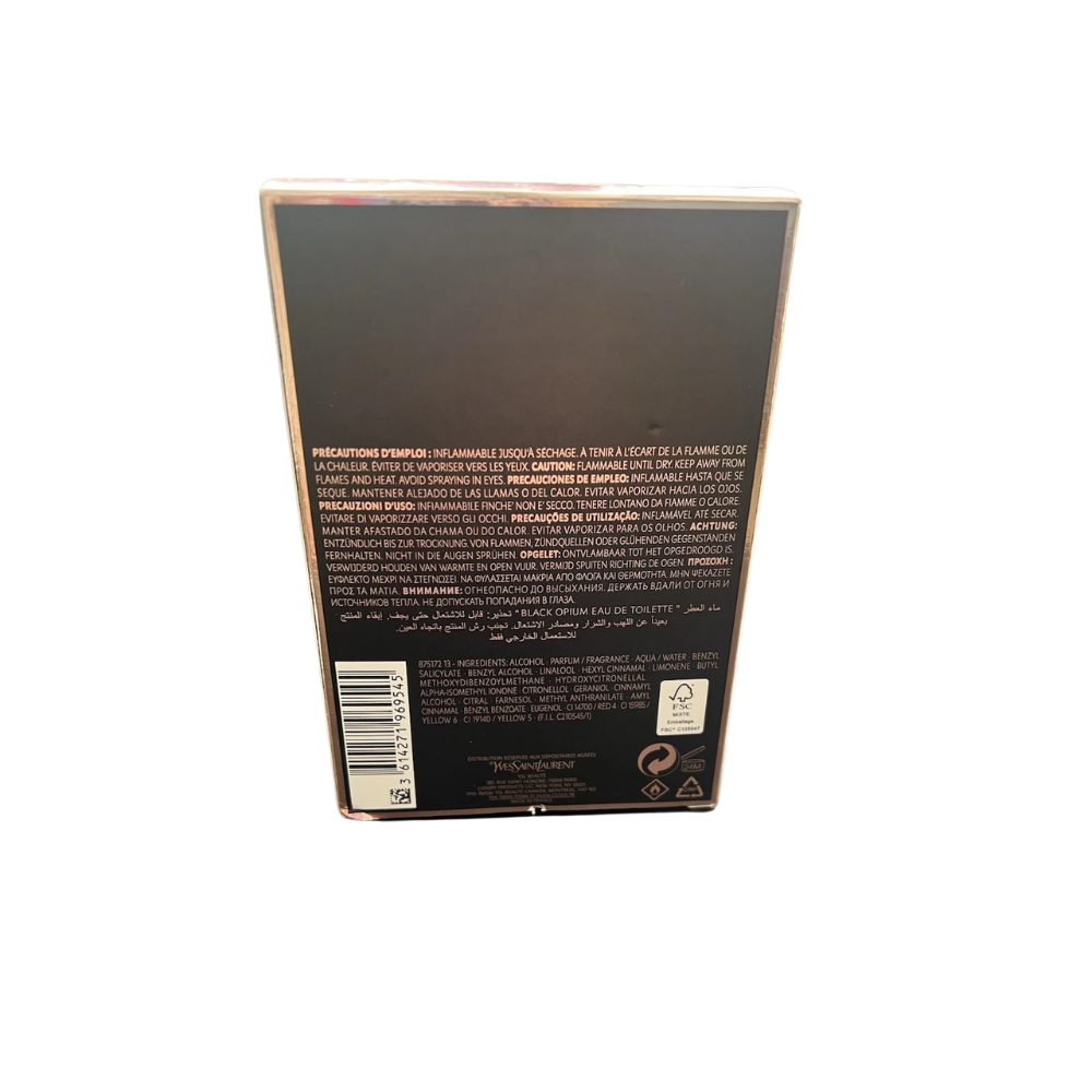 Yves Saint Laurent YSL Black Opium Eau de Toilette 3FL oz (90ml)