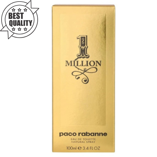 Paco Rabanne 1 Million Eau de Toilette 3.4 oz Spray for Men