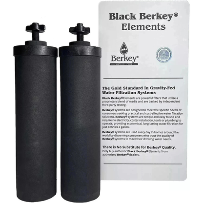 Berkey Authentic Black BB9-2 Water replacement Filters For Berkey Water System