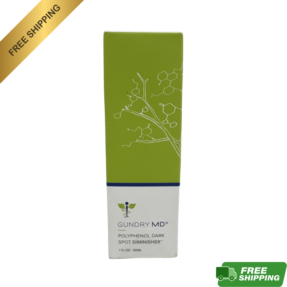 Gundry MD Polyphenol Dark Spot Diminisher Serum 1oz – Advanced Skin Brightening & Dark Spot Correcting Formula