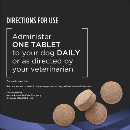 FortiFlora Dog Probiotic Tablets – Digestive & Immune Support by Pro Plan Veterinary Supplements