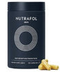 Nutrafol supplement container with capsules
