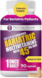Bariatric Once-a-Day Multivitamin – 90 Capsules | Gastric Bypass & Sleeve Surgery Support