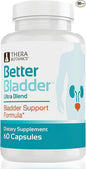 Better Bladder Ultra Control – Bladder Support Supplement with Vitamin D3 | 60 Capsules