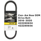 Can-Am OEM Drive Belt 422280654 / 422280656 – Genuine ATV/UTV Replacement (2016–2020)
