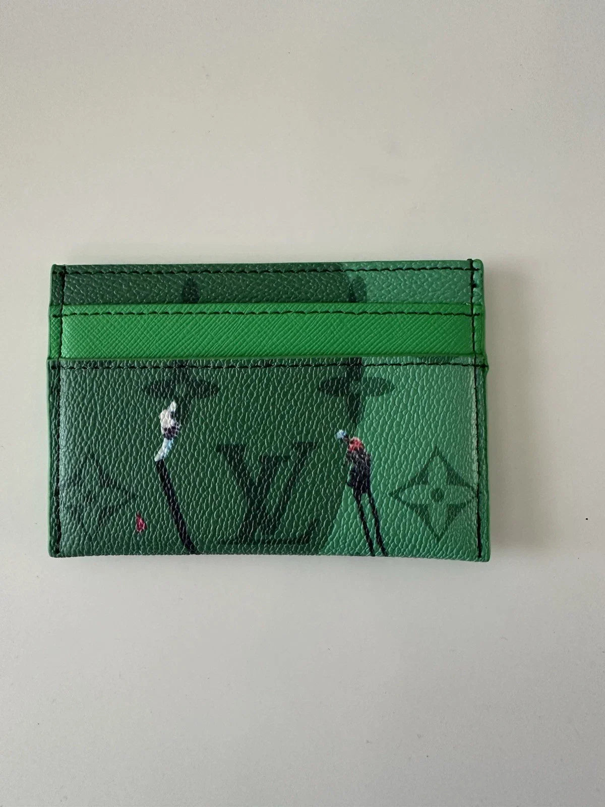 Louis Vuitton Golf Double Card Holder – Luxury Leather Card Wallet