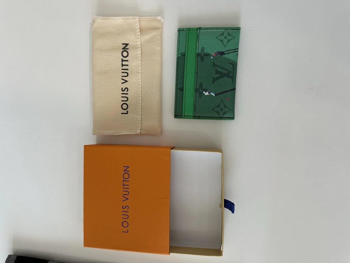 Louis Vuitton Golf Double Card Holder – Luxury Leather Card Wallet