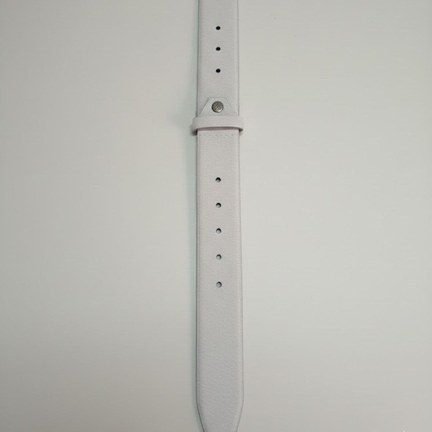 Handmade White Hair on Hide Leather – Mens White Belt for Golf & Summer Wedding