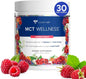 Gundry MD MCT Wellness Powder – Energy, Ketone & Brain Support | Raspberry Medley