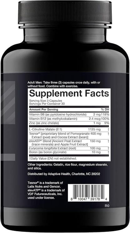 Nugenix Total-T Testosterone Booster – 90 Capsules | Men's Health & Performance Supplement