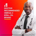 MegaRed Advanced Ultra Strength Omega-3s Fish & Krill Oil Softgels, 900mg, 40 Ct