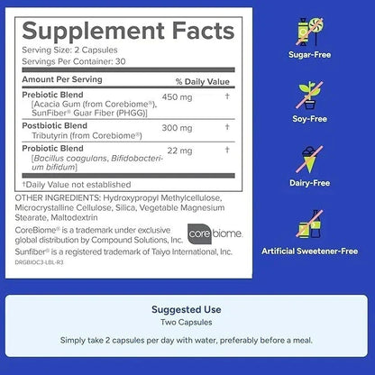 Gundry MD Bio Complete 3 Supplement 60 Capsules Optimal Gut Health Brand new