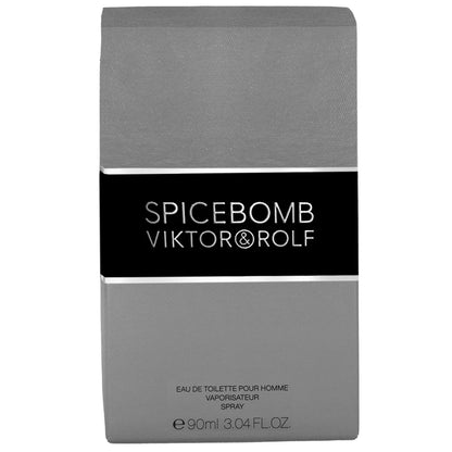 Viktor & Rolf Spicebomb Eau de Toilette for Men – 3.0 fl oz (90ml) Luxury Fragrance by Viktor & Rolf